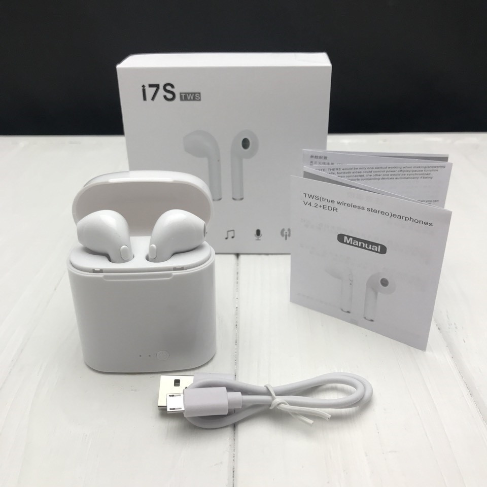 

Беспроводные наушники I7s TWS Bluetooth с боксом для зарядки