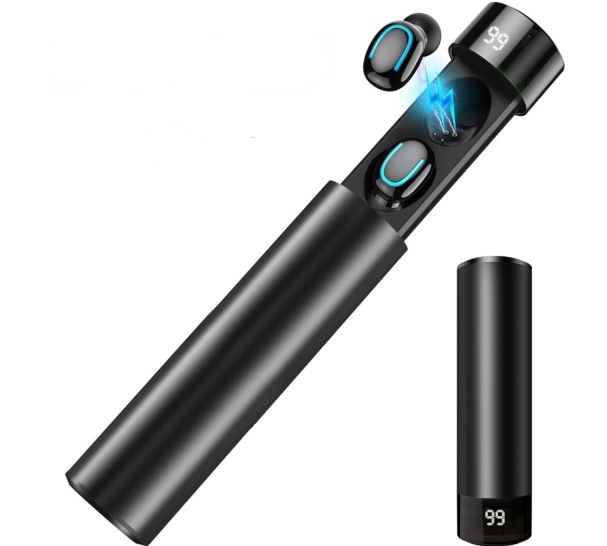 

Беспроводные наушники Bluetooth HBQ Q67 c уровнем заряда кейса ORIGINAL Black