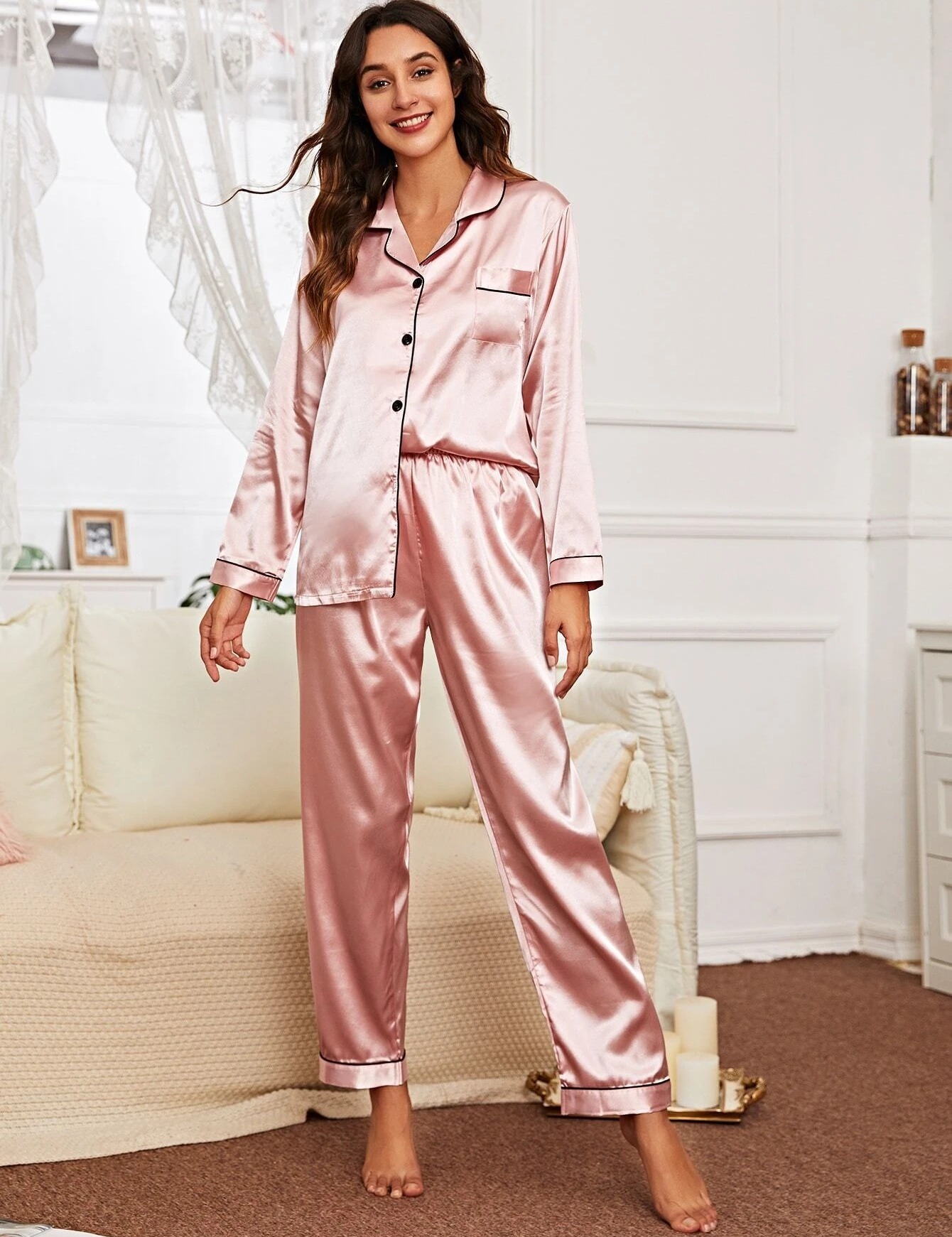 

Пижама женская Aster Berni Fashion (XL) Розовый