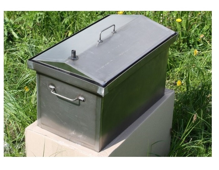 

Коптильня на 2 мм для горячего копчения 400х310х370 мм Shop pan КГК3