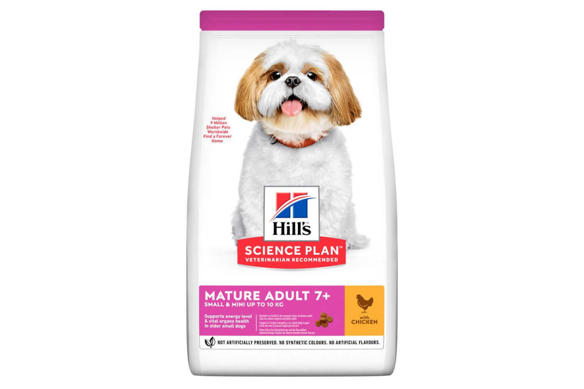 

Сухой корм Hill's Science Plan Mature Adult Small Mini Breed Dog Chicken 1.5 кг