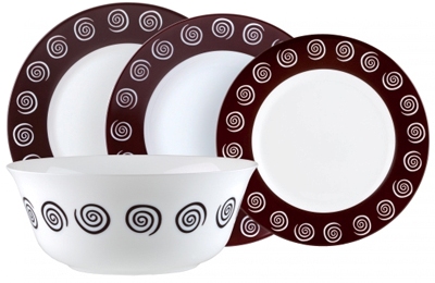 

Сервиз Luminarc SIROCCO BROWN /19 пр.