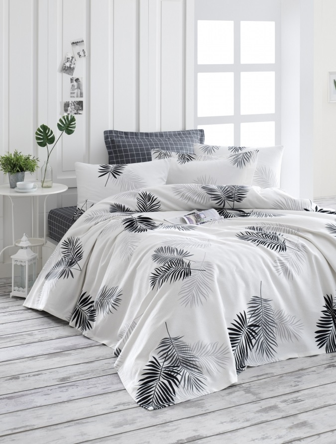 

Покрывало-пике Lotus Home Perfect Jolly Белое 160х235 (svt-2000022271455)