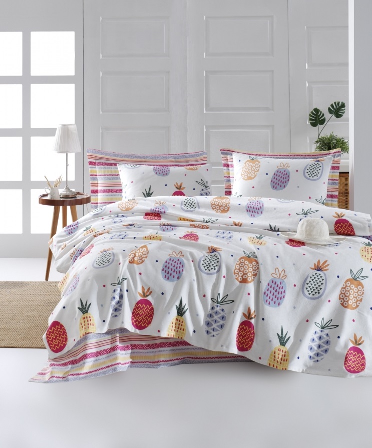 

Покрывало-пике Lotus Home Perfect Pottik Белое 200х235 (svt-2000022271189)