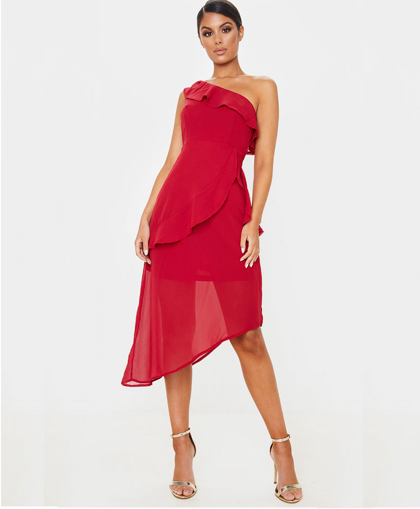 

Плаття PrettyLittleThing 30633 38 Червоний