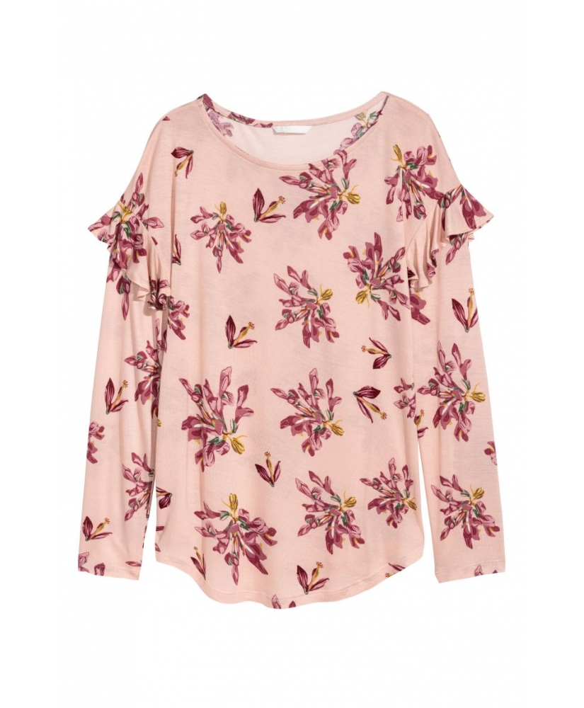 

Лонгслів H&M 28775 L Рожевий