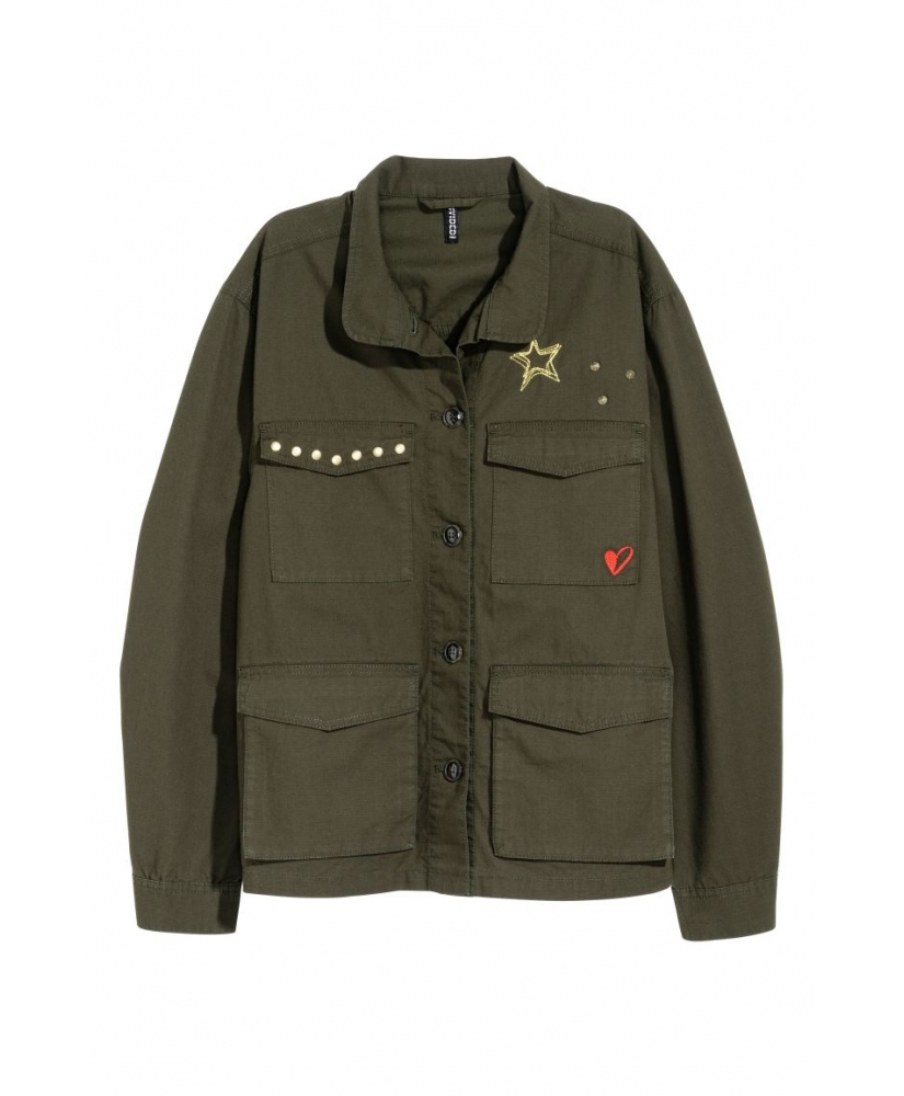 

Жакет H&M 28645  Хакi, Жакет H&M 28645 40 Хакi