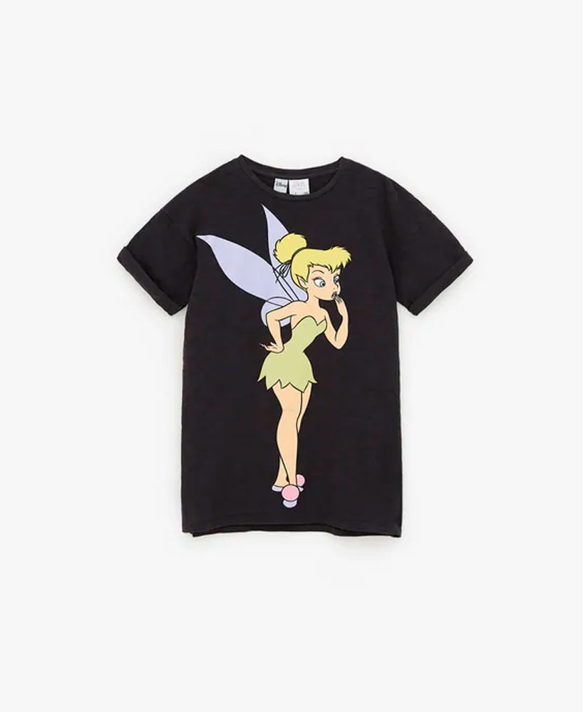 

Футболка ZARA 7878710 122 см Чорний