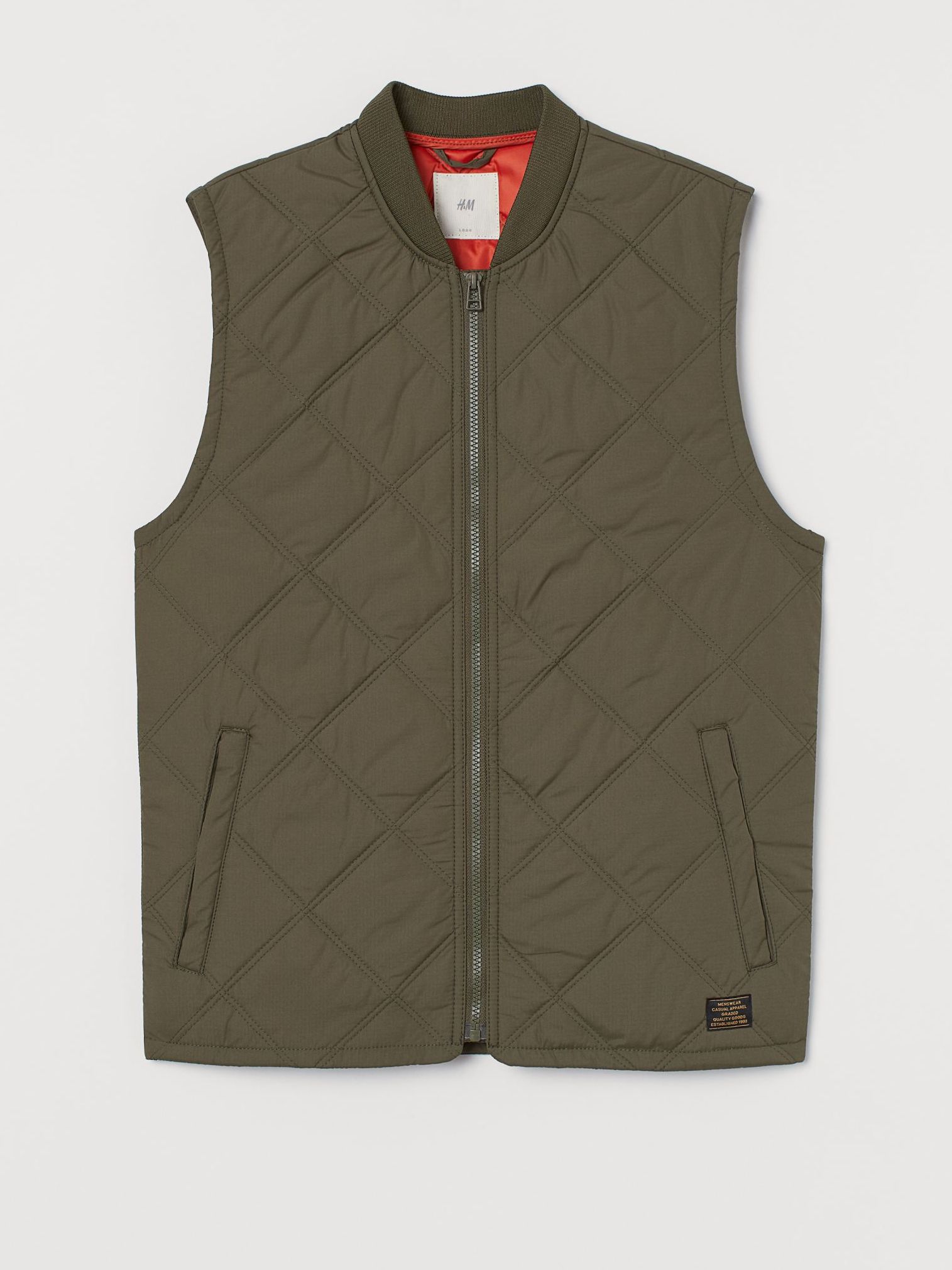

Жилет H&M 1505-8943022 L Хаки
