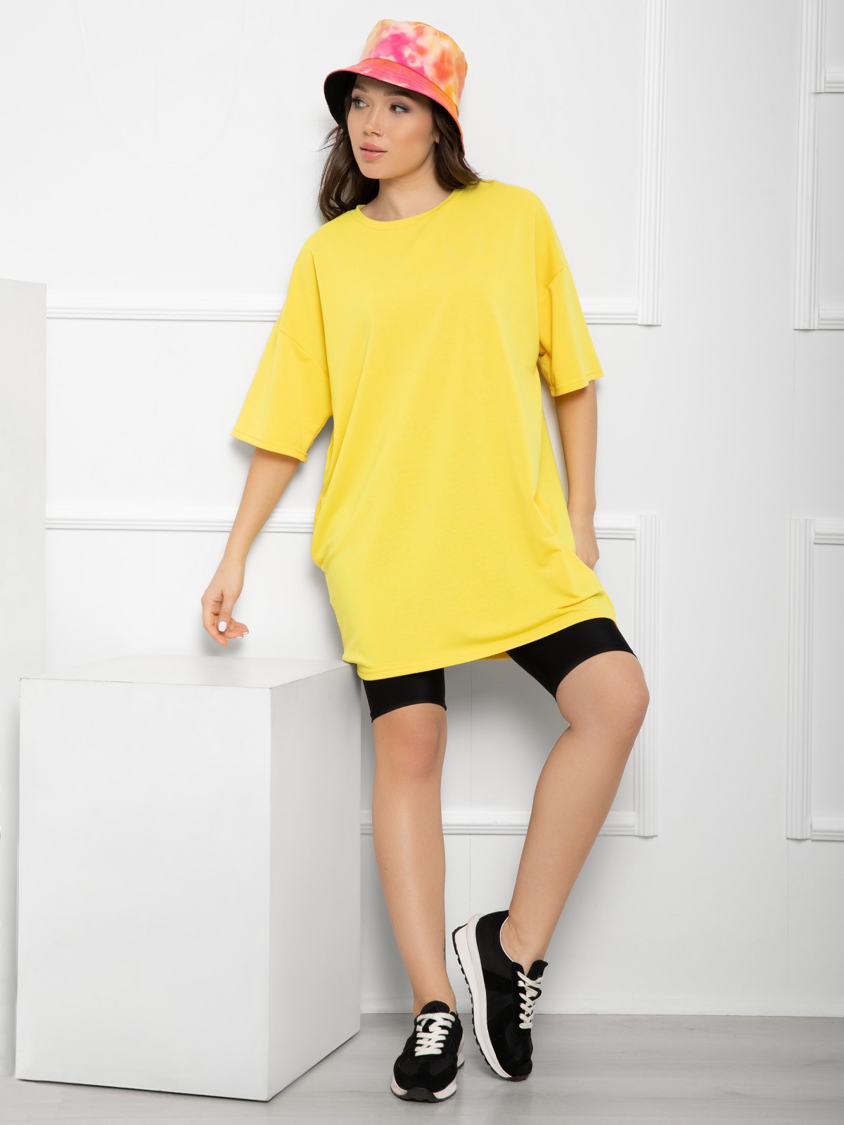 

Футболка ISSA PLUS 12594  Желтая, Футболка ISSA PLUS 12594 XL Желтая