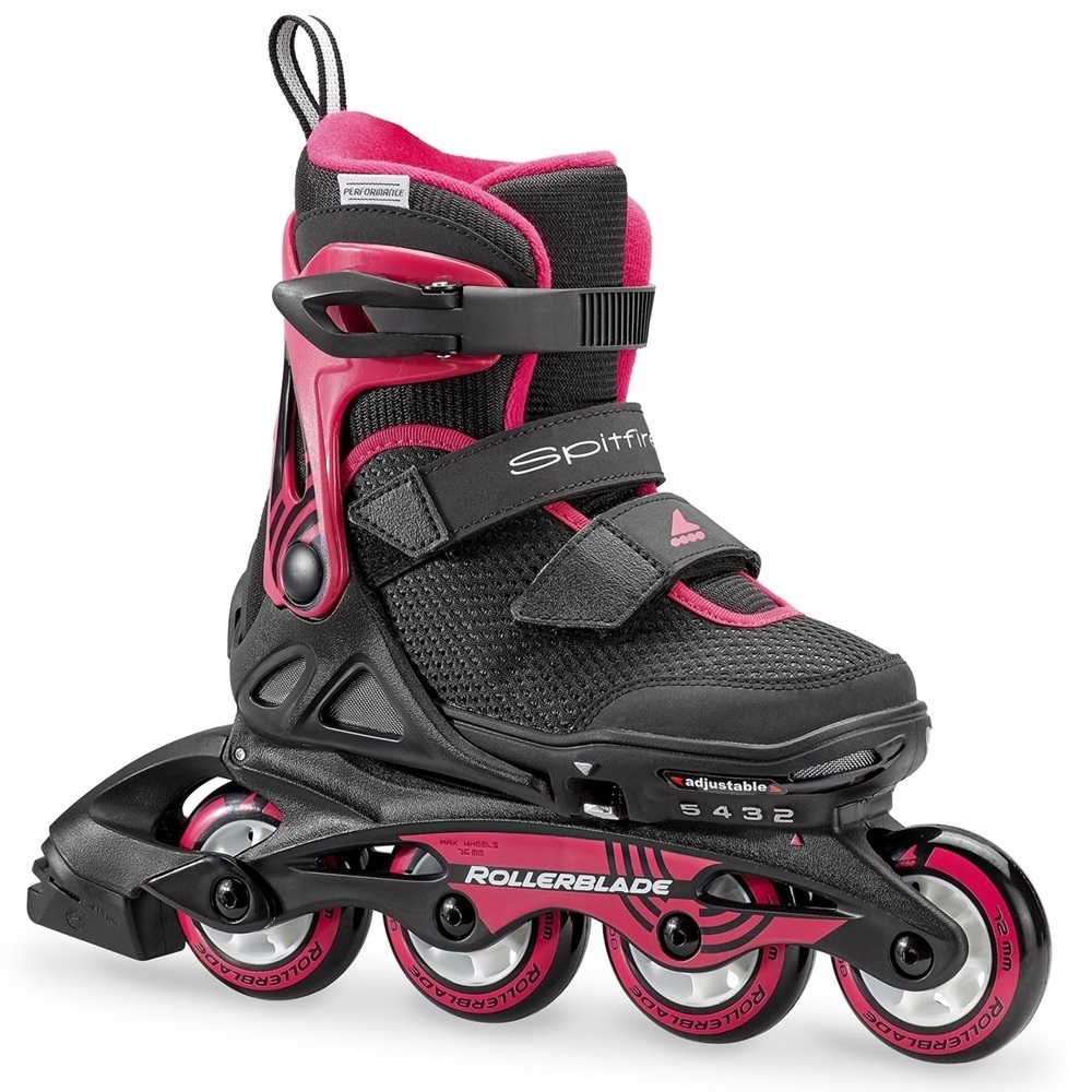 

Ролики ROLLERBLADE SPITFIRE SL G (33-36.5) розовые ( 5352 )