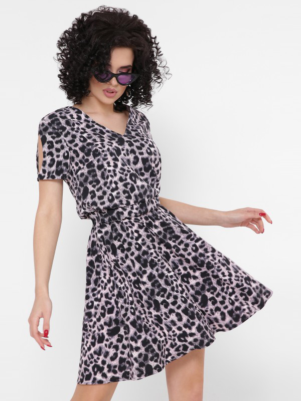 

Платье Fashion Up Annik PL-1766A 42 Леопардовое