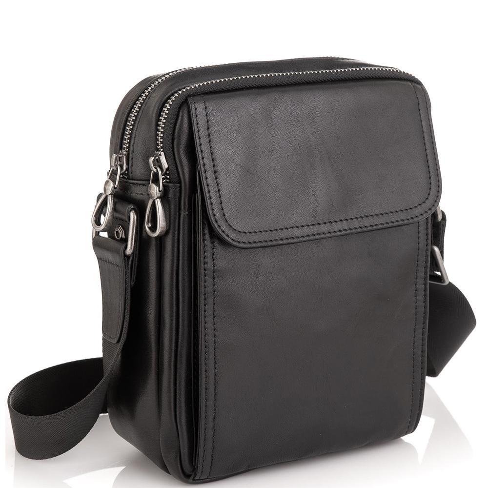 

Сумка через плечо мужская кожаная Tiding Bag 8912A