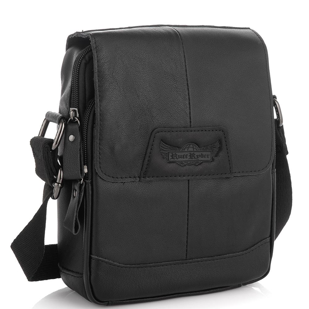 

Мужская сумка кожаная через плечо Ruff Ryder RR-9033-6A