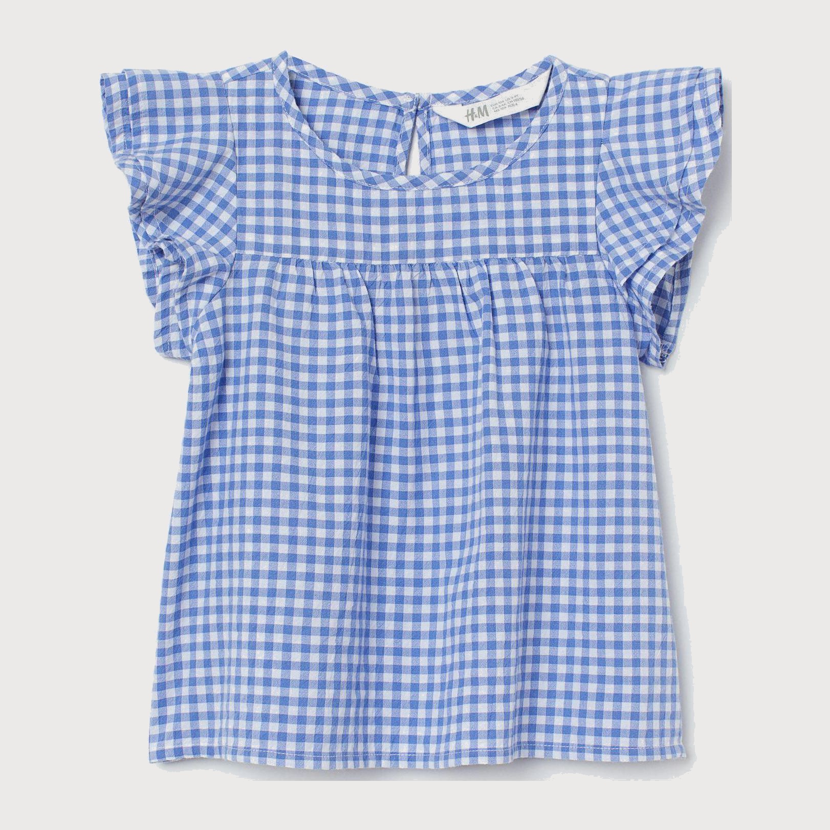 

Платье H&M 8117551-AAWC 122 см Синий/Белый в клетку