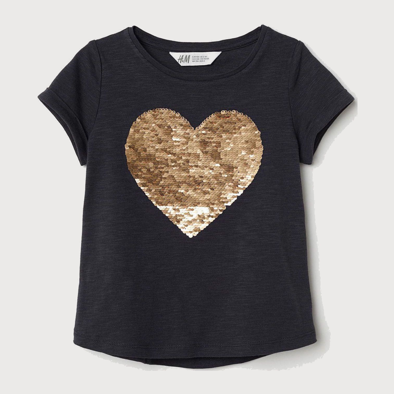 

Футболка H&M 6688648-ACFH 158-164 см Темно-синий/Золотистый (DD3000003347109)
