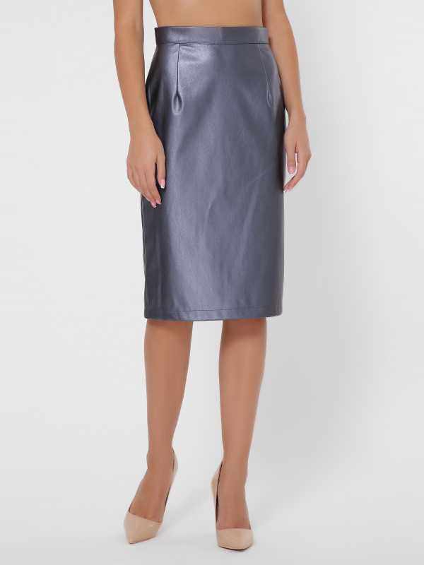 

Юбка Fashion Up YUB-1010A XL (48) Синий металлик