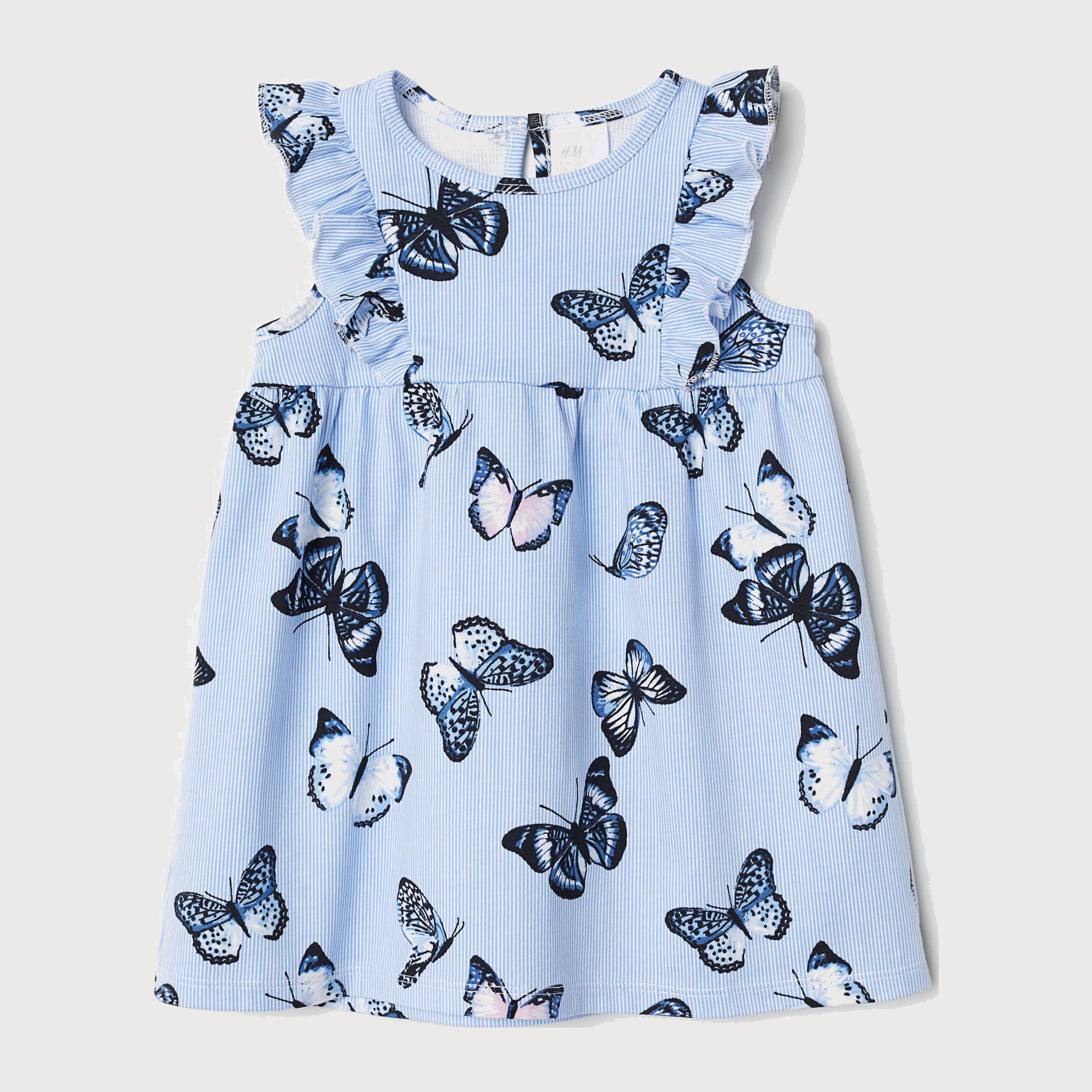 

Сарафан H&M 6429298-ACIJ 74 см Синий/Белый в узоры