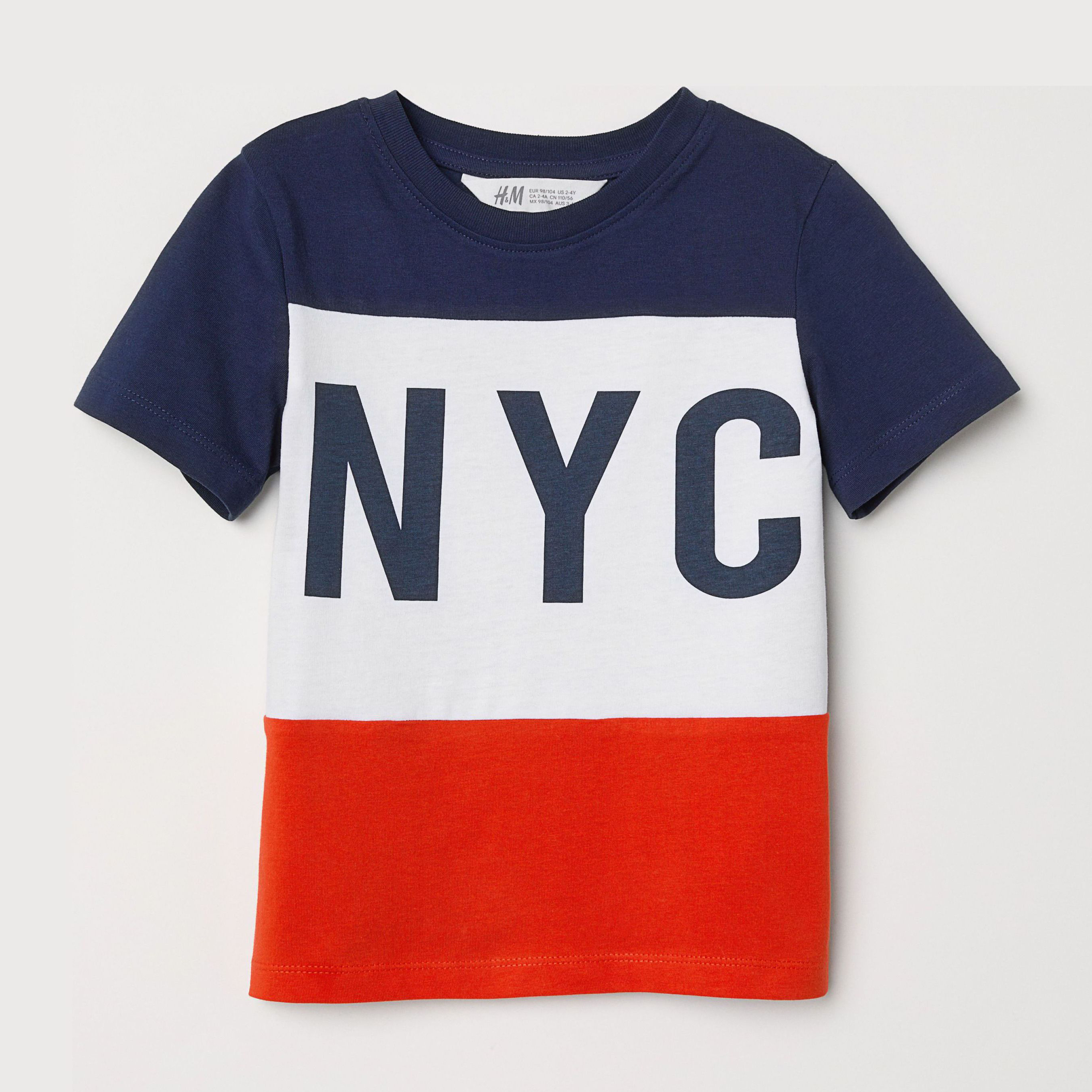 

Футболка H&M 6300468-ADYY 92 см Темно-синий/Красный/Белый (DD3000003357115)