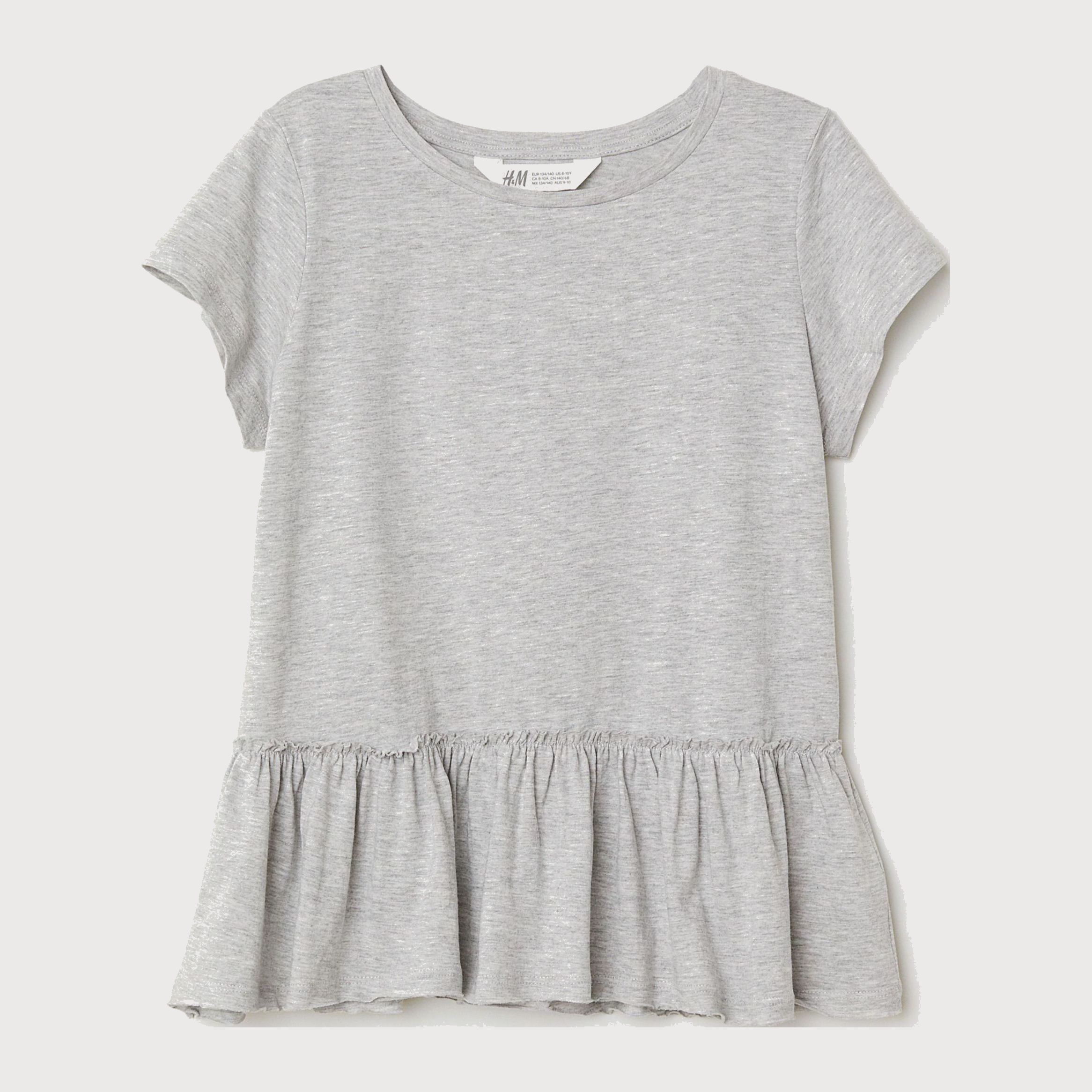 

Футболка H&M 6256917-ABKU 158-164 см Серая