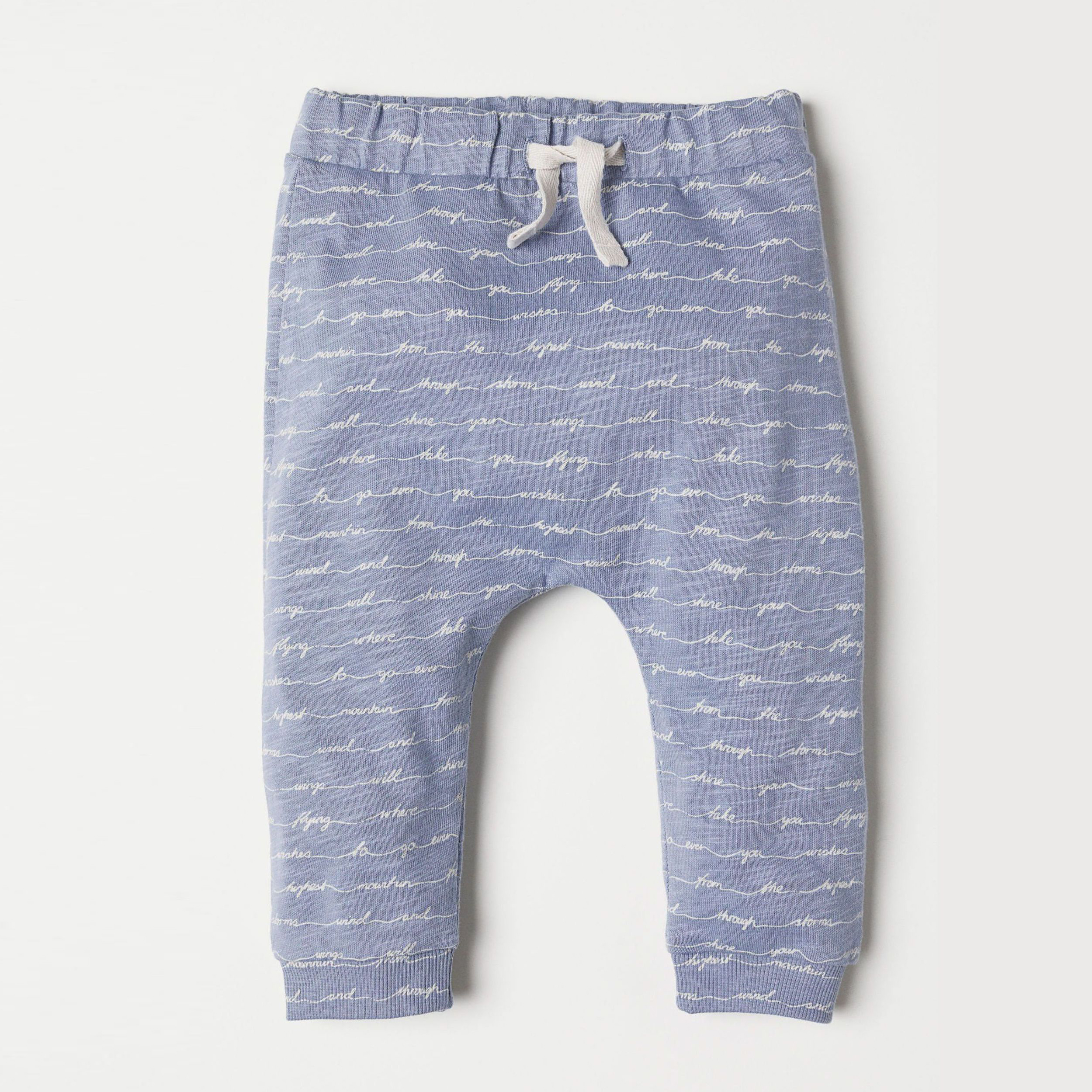 

Штанишки H&M 6251378-AAPD 74 см Голубые в белые узоры (DD3000003114640)