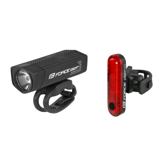 

Комплект фонариков для велосипеда FORCE 55 dot usb