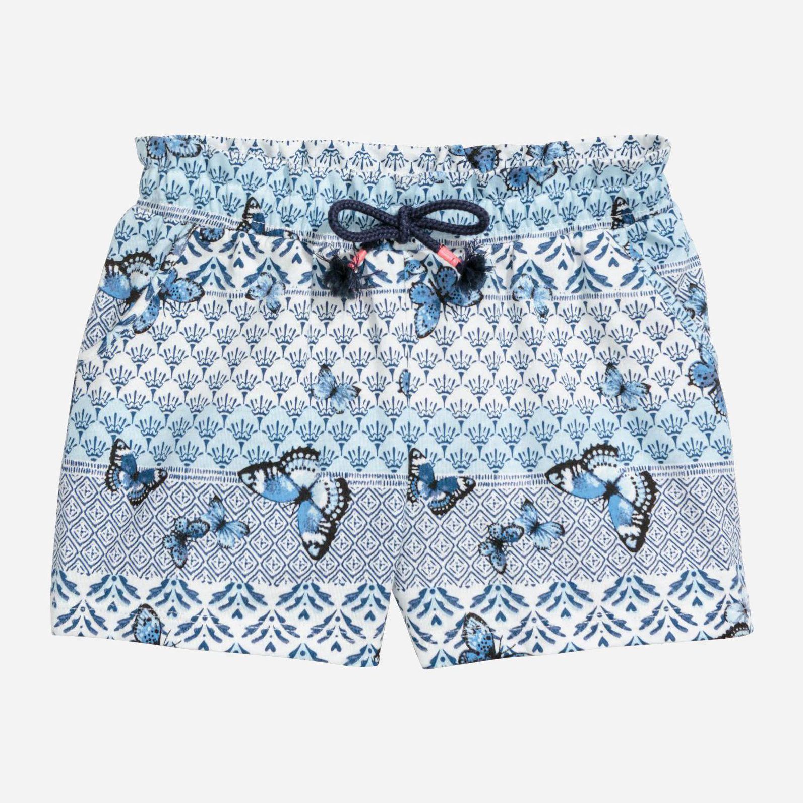 

Шорты H&M 5837857-ACSA-ACSA 92 см Белые в синие узоры