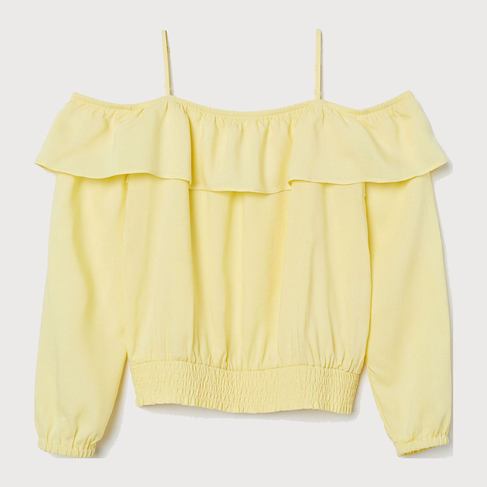 

Блуза H&M 5793657-ACUU 170 см Желтая (DD3000000571873)