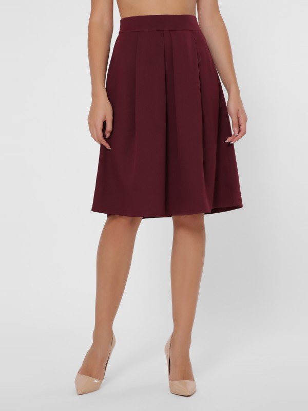 

Юбка Fashion Up YUB-1022B XL (48) Бордовая