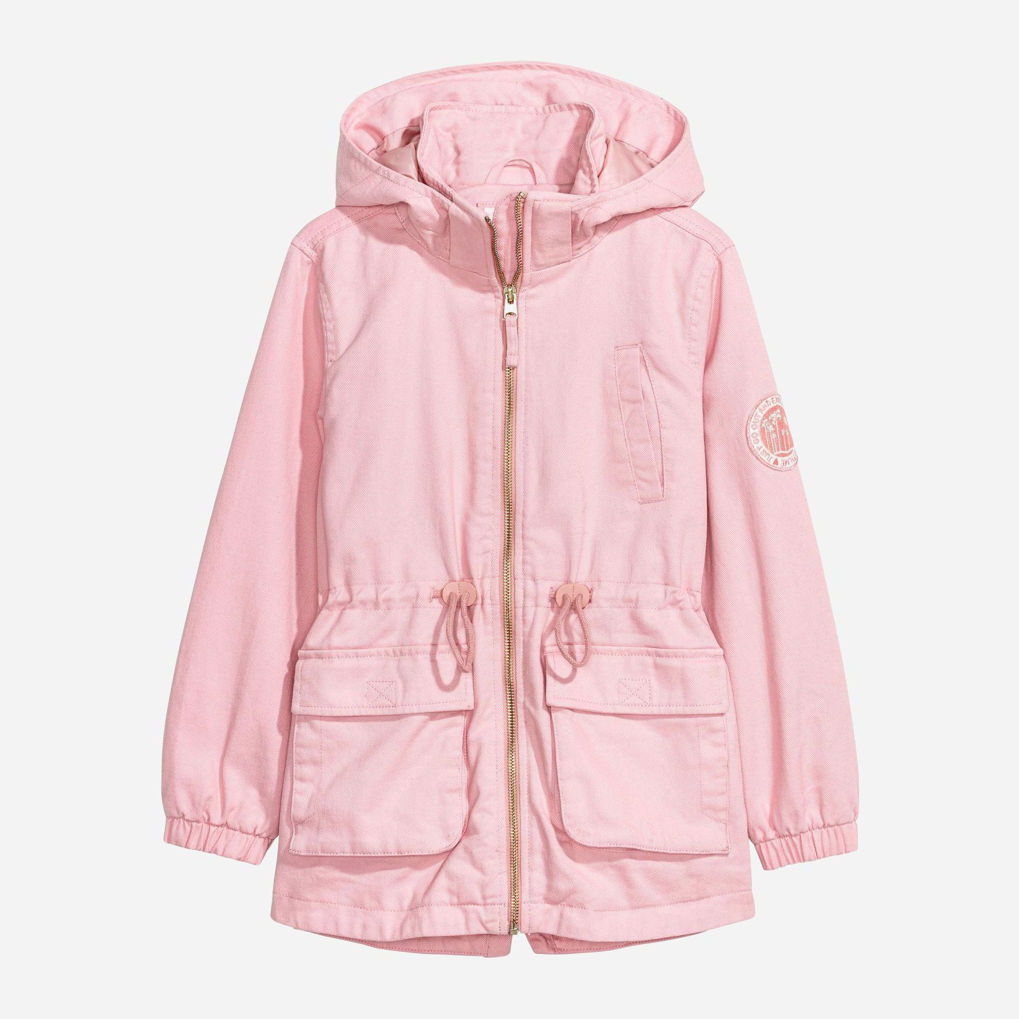 

Демисезонная куртка-парка H&M 5661007-ACUH 164 см Бледно-розовая (DD3000003149123)