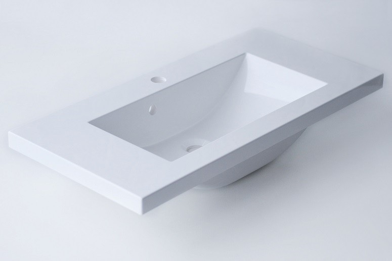 

Раковина (умывальник) Fancy Marble Jody 800 Белый