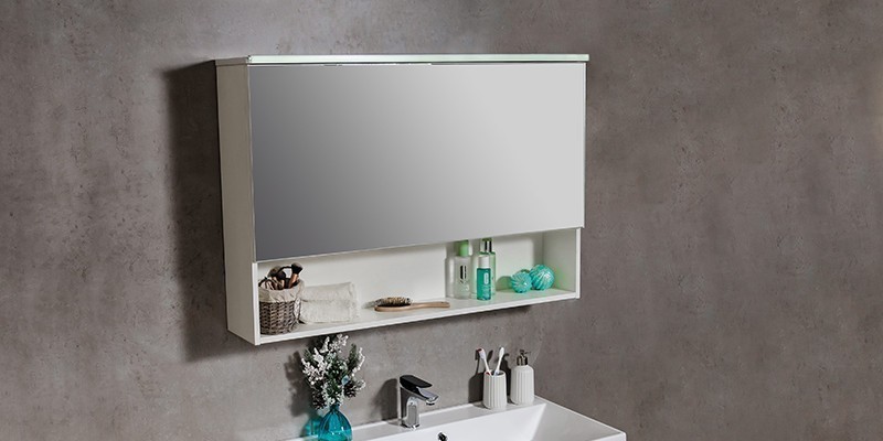 

Зеркальный шкаф Fancy Marble MC-Okinava 1100