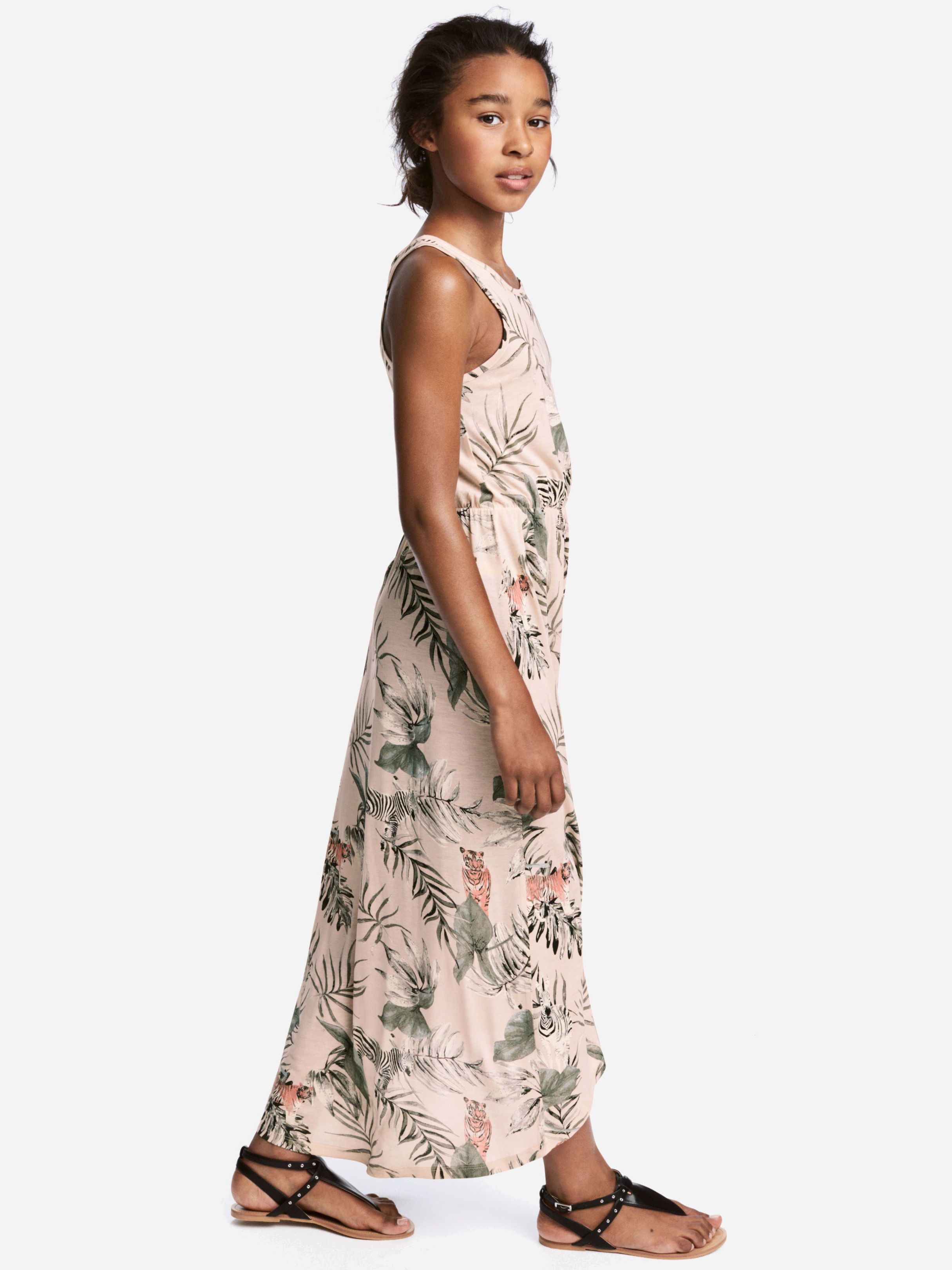 

Сарафан H&M 5188145-ABIB 164 см Бледно-розовый в цветные узоры
