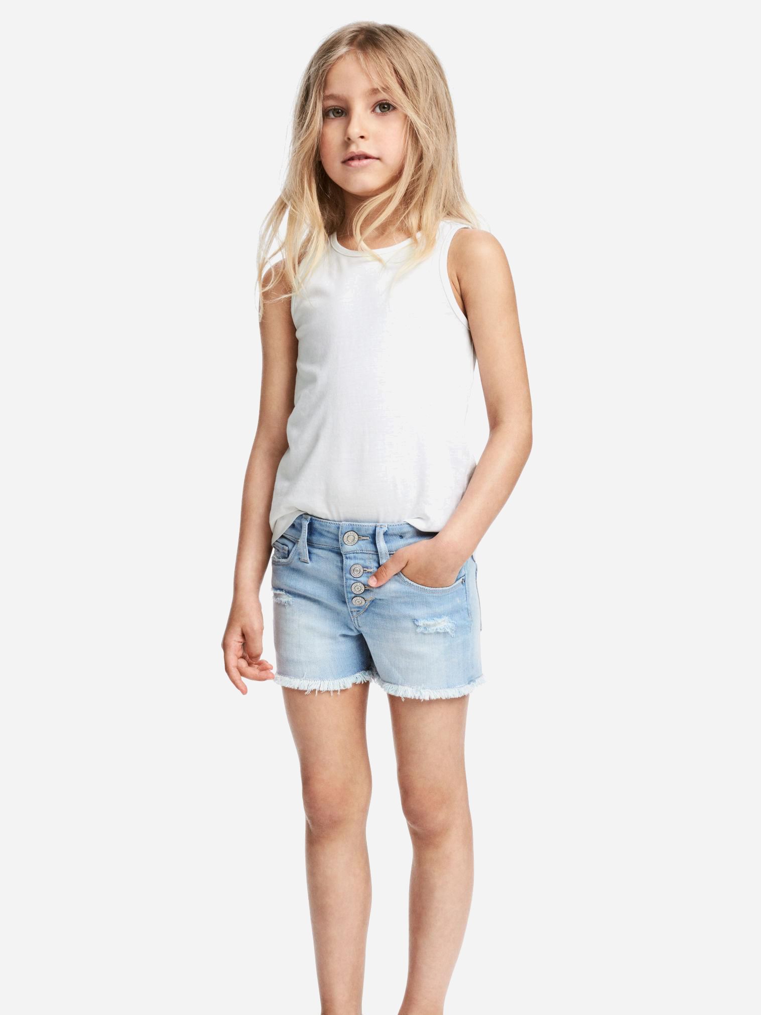 

Шорты джинсовые H&M 5149846-ACUP 104 см Голубые