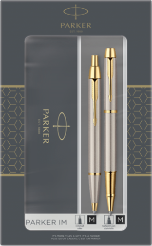

Набор ручек IM Brushed Metal GT RB+BP в подар.уп. DUOSETS Parker 20 392Tb19