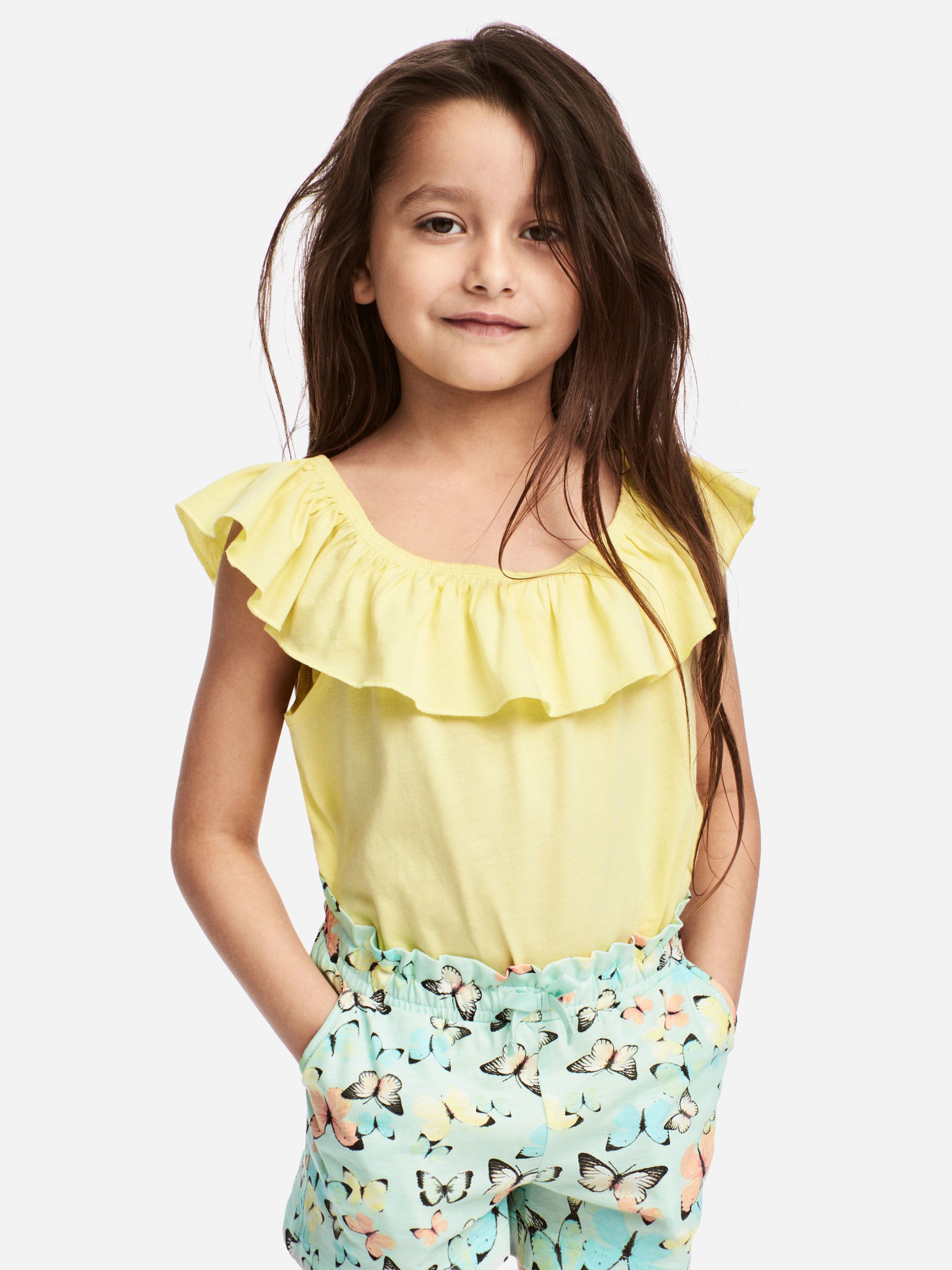 

Блуза H&M 4892635-ACUU 92 см Желтая