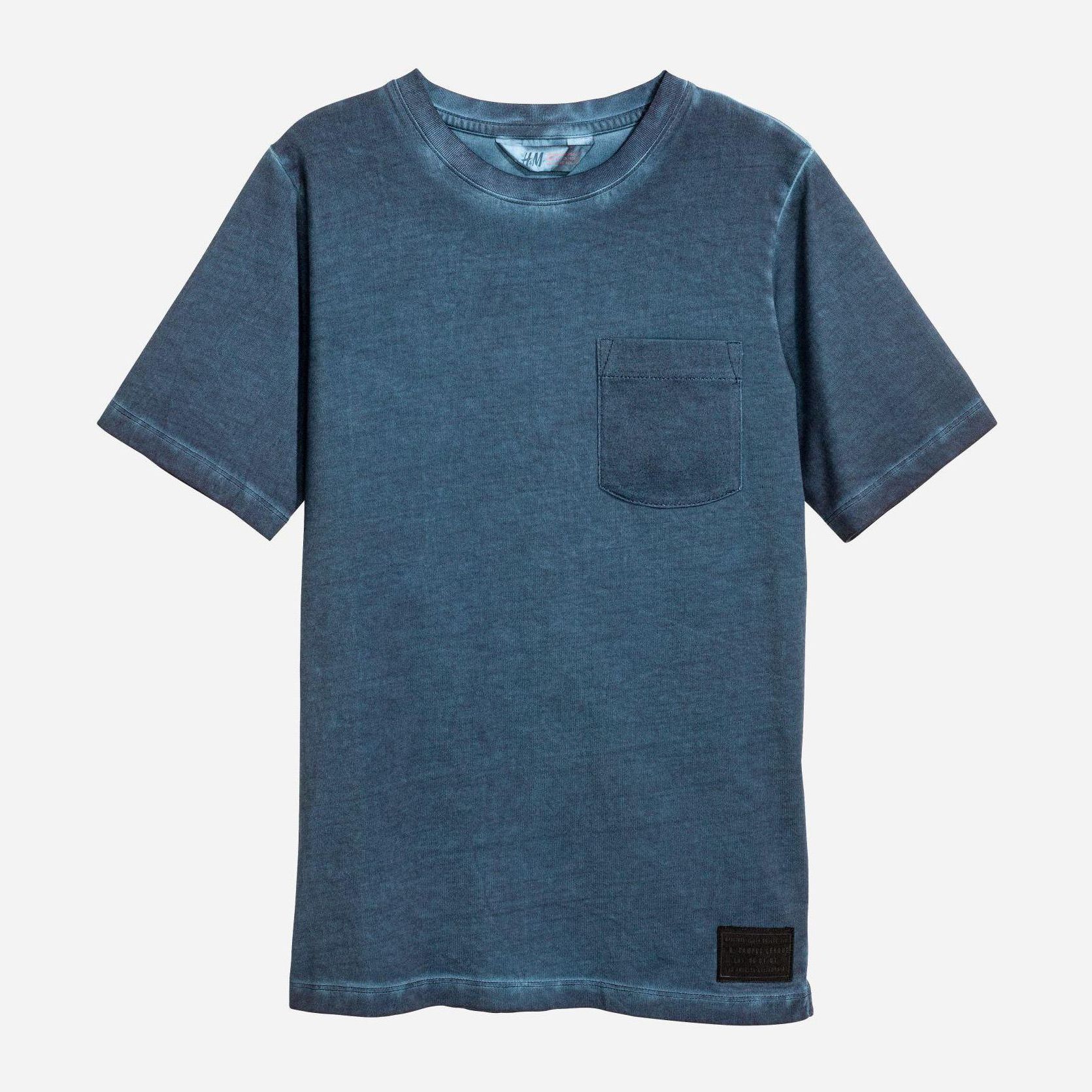 

Футболка H&M 4803795-ACXD 158-164 см Синяя