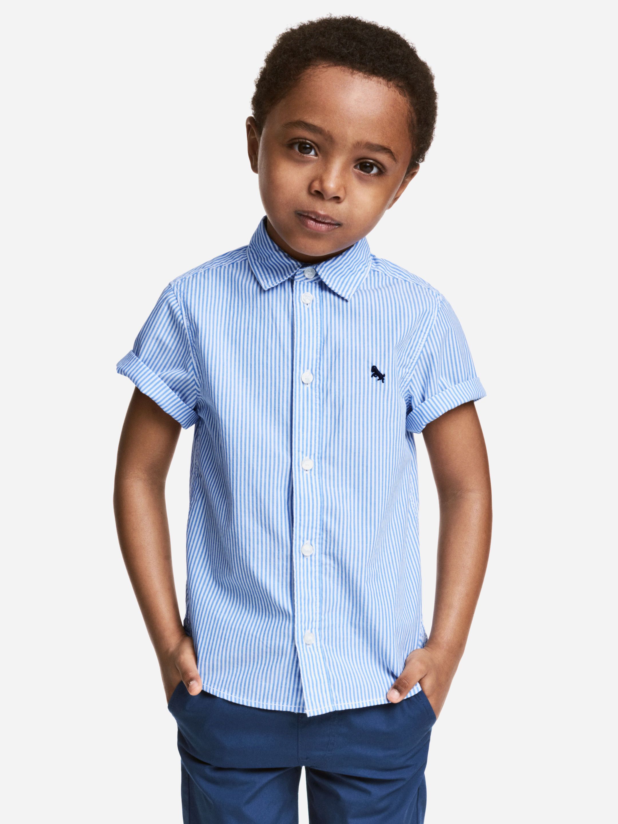 

Рубашка H&M 4758075-ADHF 92 см Голубой/Белый в полоску (DD3000003308698)