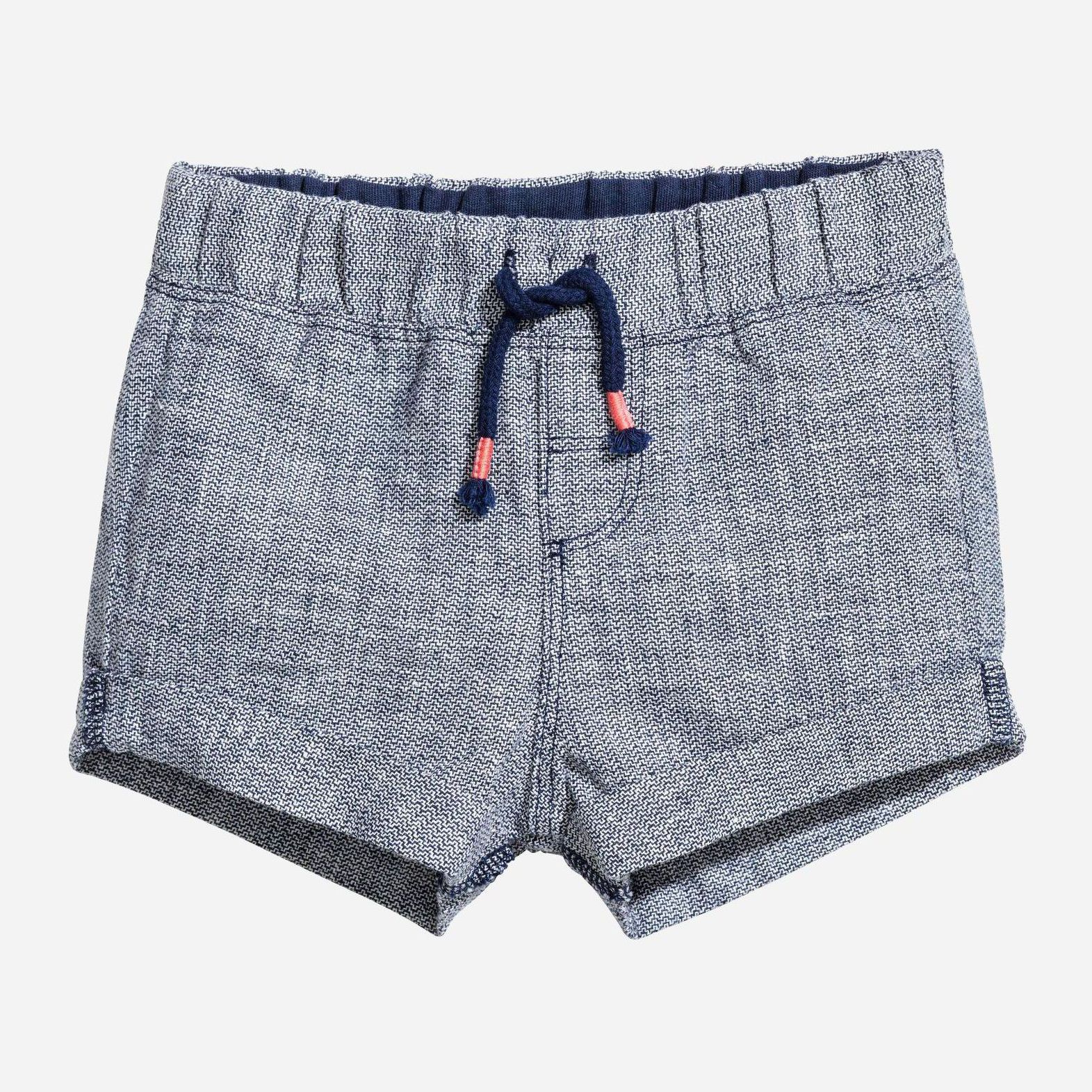 

Шорты H&M 4740595-ABCU 74 см Синий/Белый