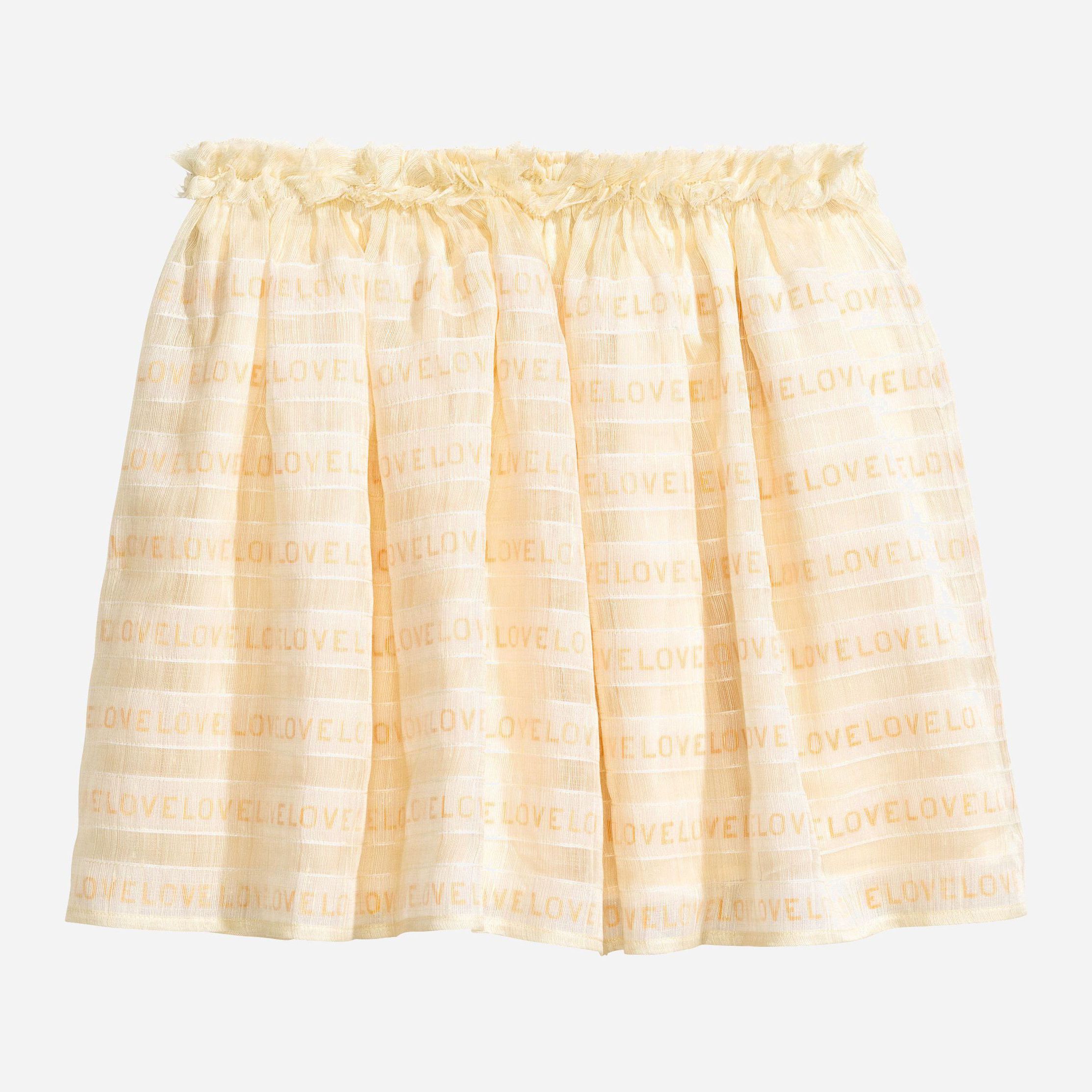 

Юбка H&M 4724865-AARO 110 см Желтая с принтом