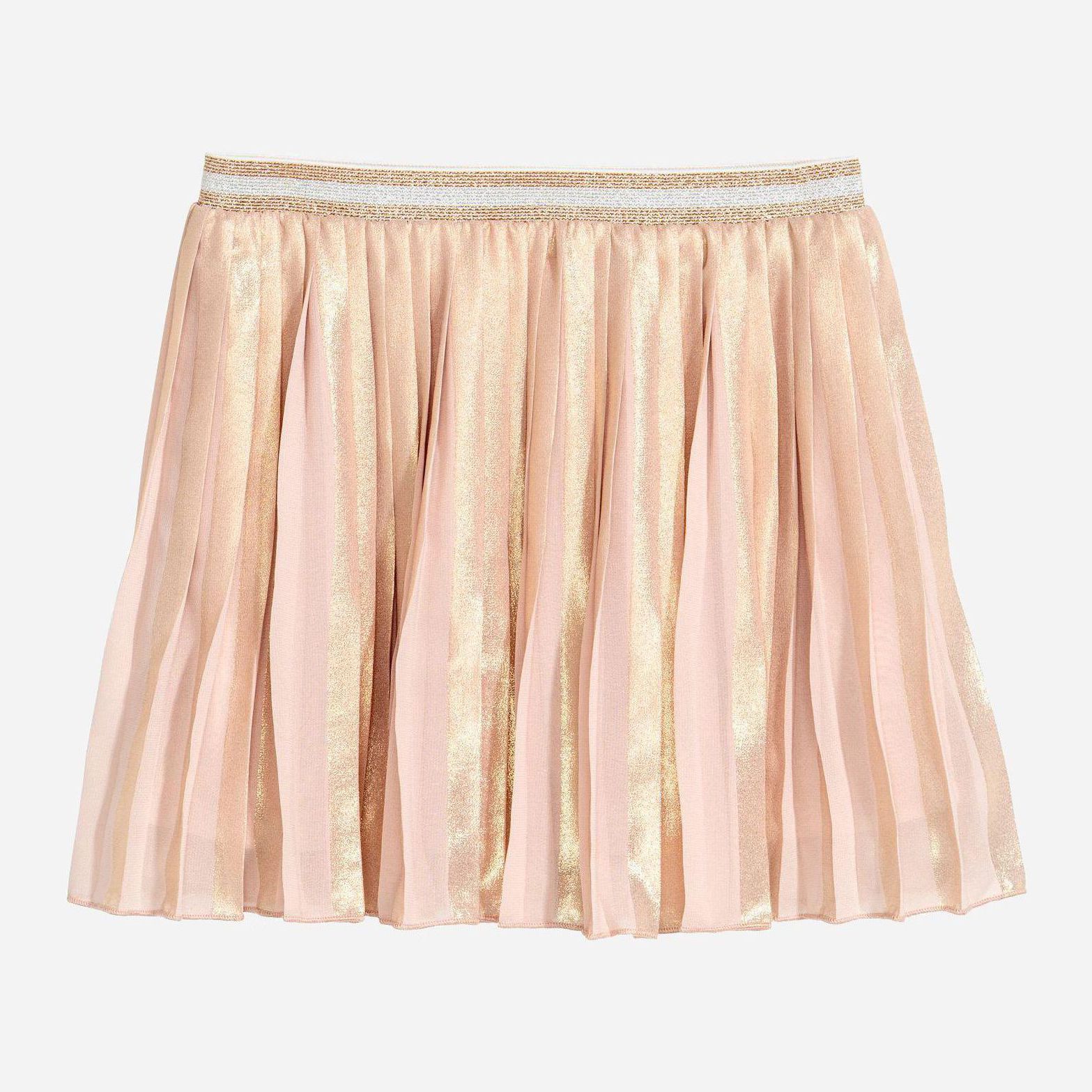 

Юбка H&M 4697845-ABPR 98-104 см Розовый/Золотистый