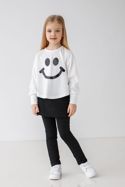 

Костюм Suzie КФ34103 БР-34103-2 134 см молочний і чорний