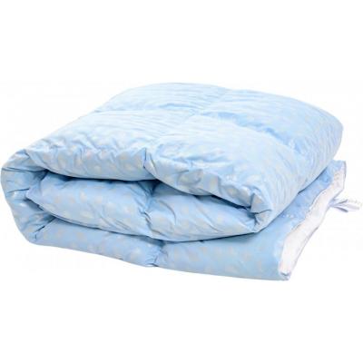 

Одеяло MirSon пуховое 1840 Bio-Blue 70 пух деми 110x140 см