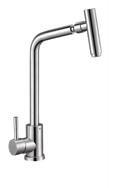 

Смеситель для кухни Solone EZA4-C090 нержавеющий