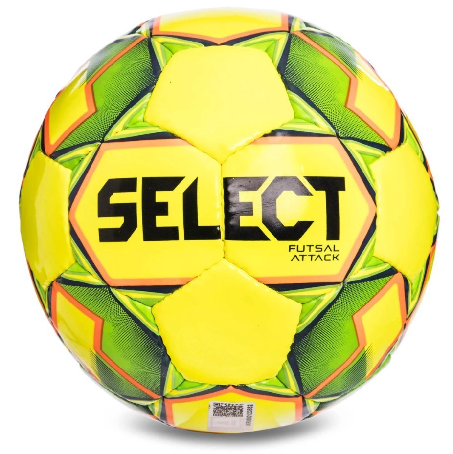 

Мяч футзальный №4 SELECT FUTSAL ATTACK (FPUG 1100), желтый-зеленый-оранжевый (Z-ATTACK-Y)
