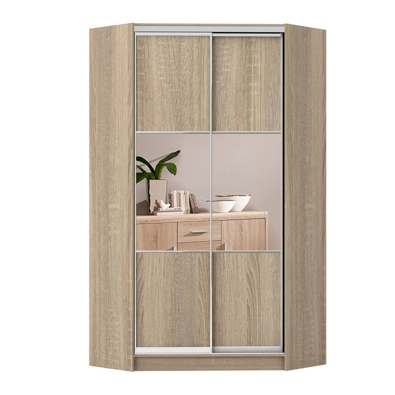 

Шкаф-купе угловой Zevs Комби ШКУ-2 150х45х240 дуб сонома