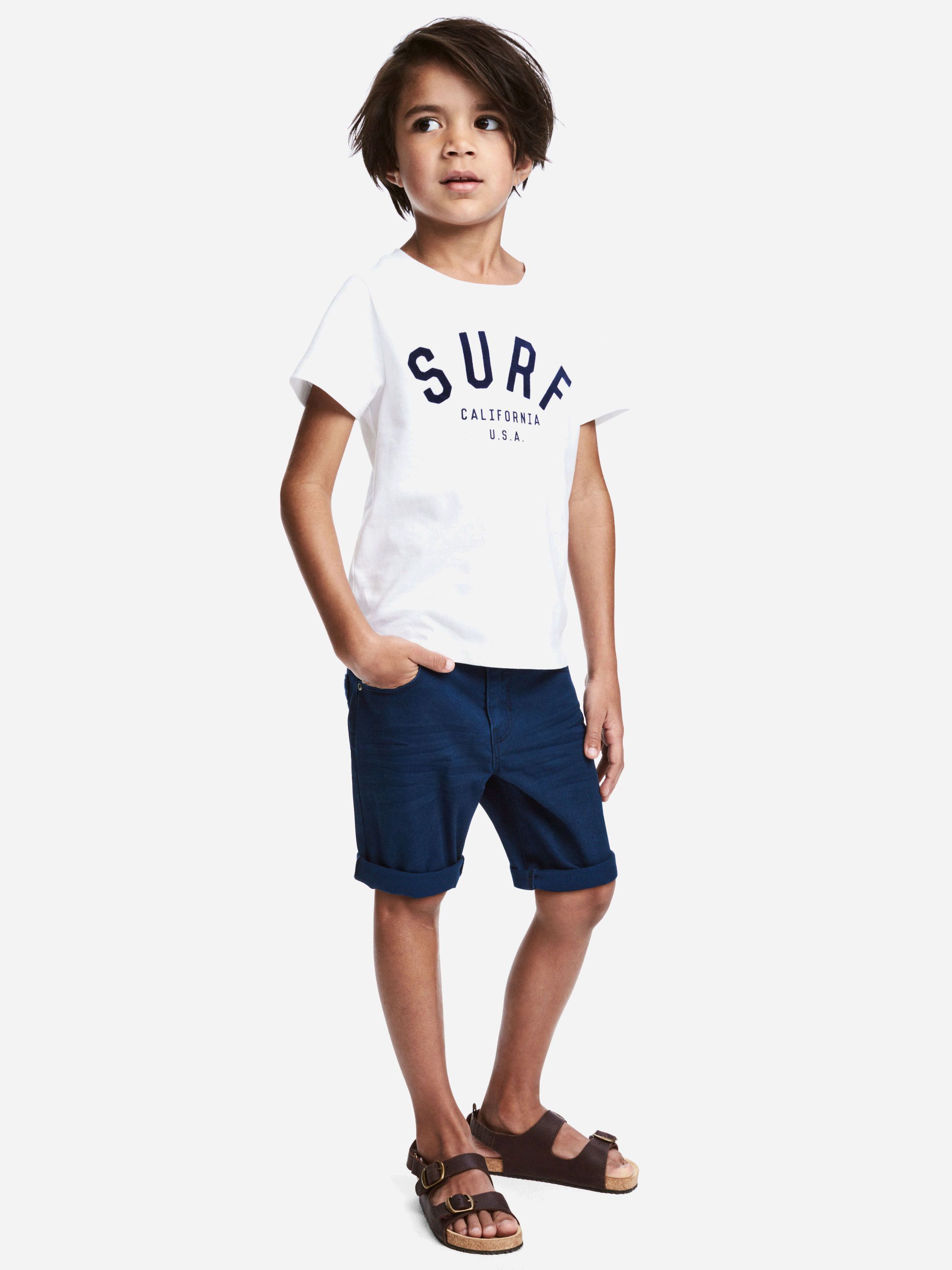 

Шорты H&M 4569135-AAQJ 92 см Темно-синие
