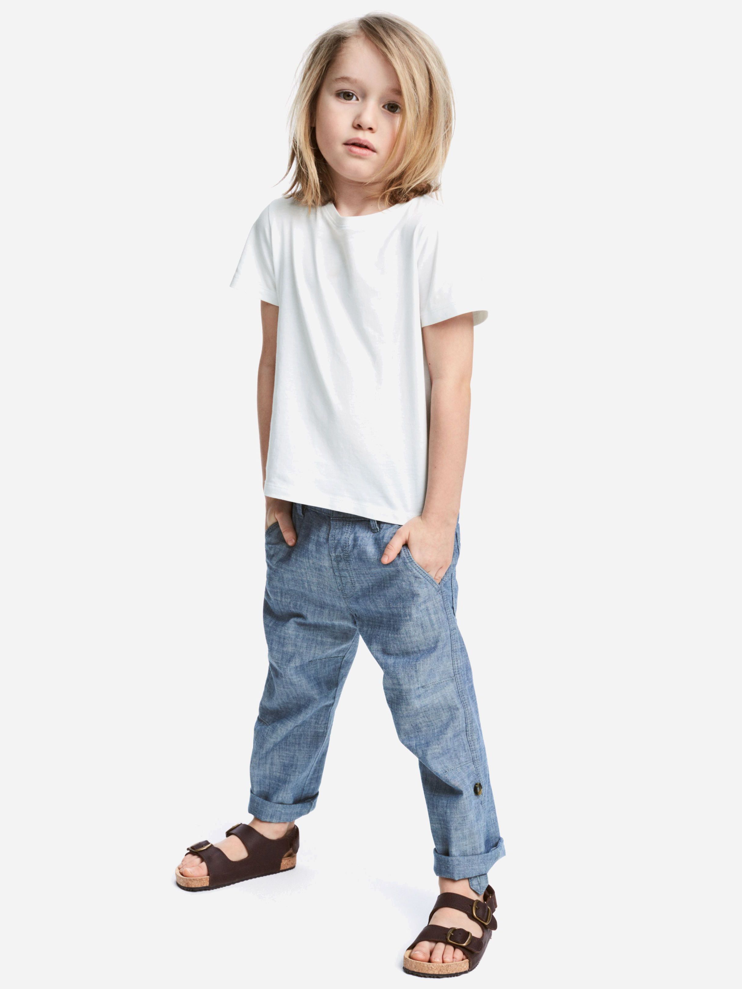 

Брюки H&M 4441225-ACXD 104 см Синие (DD3000001167037)