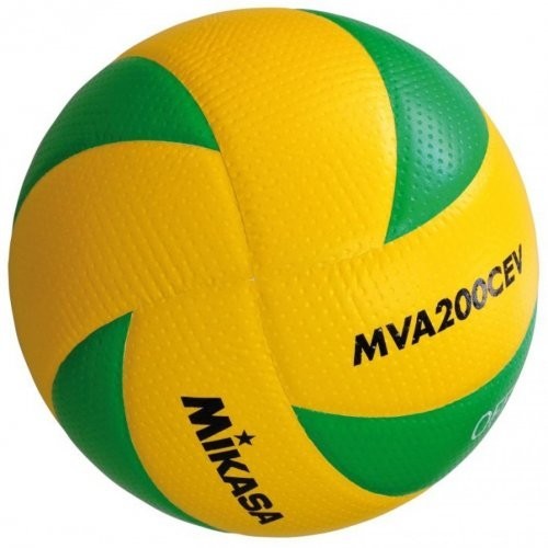 

Мяч волейбольный MIKASA MVA200CEV оригинал, желто-зелёный (MVA200 CEV)