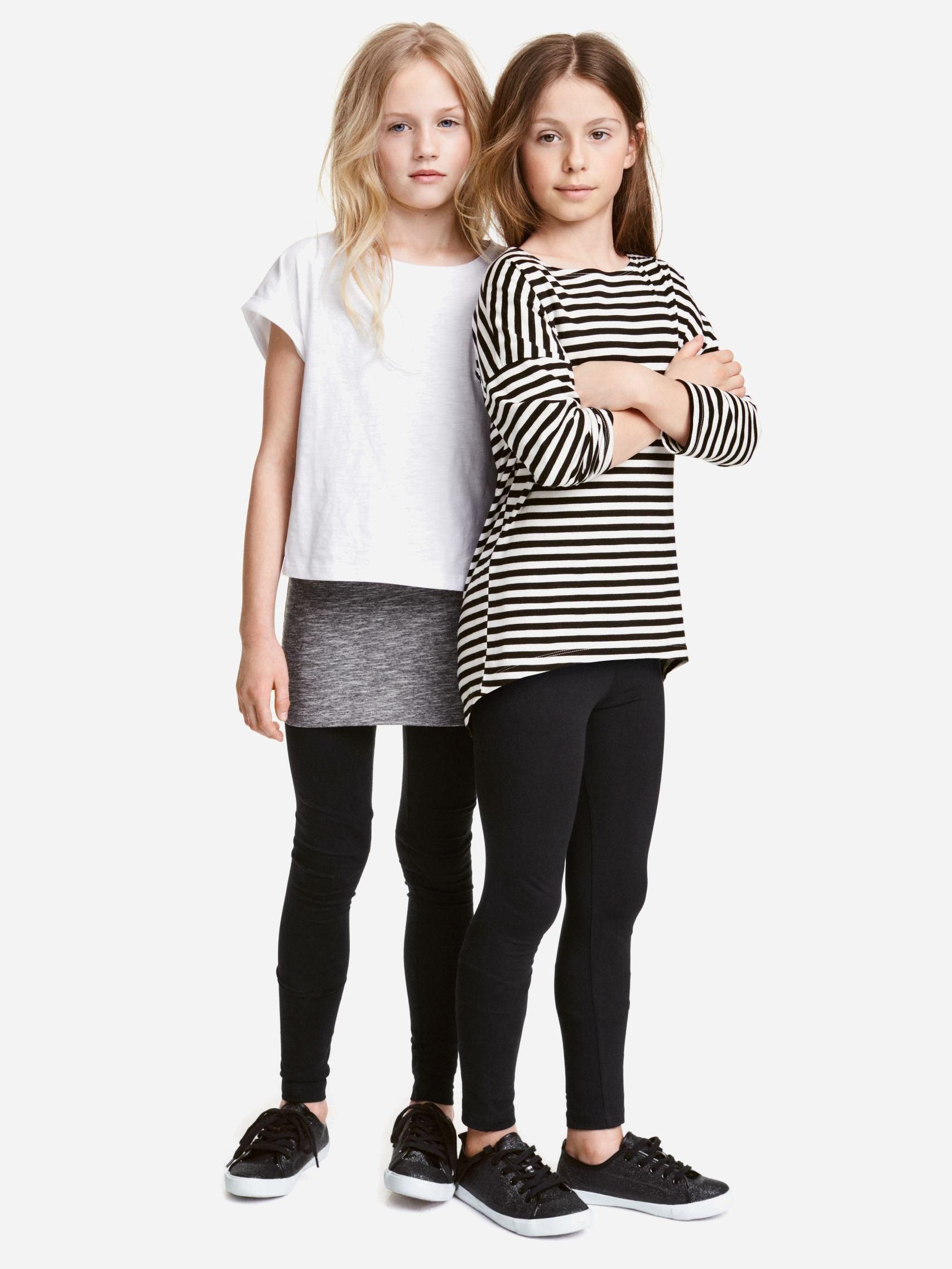 

Лосины H&M 3068476-AAAD 152 см Черные